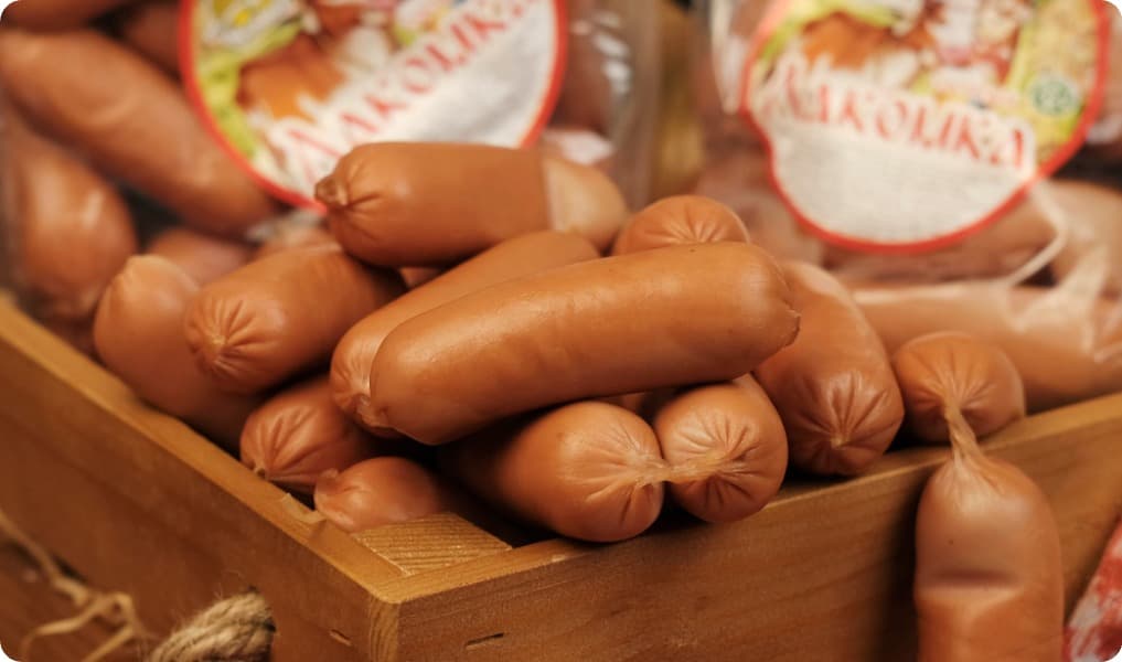 сосиски лакомка